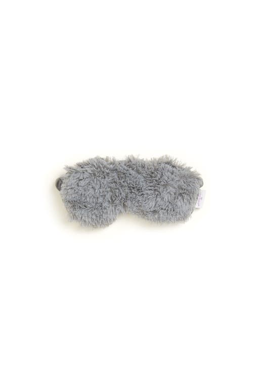 Warmies Plush Eye Mask In Dark Gray