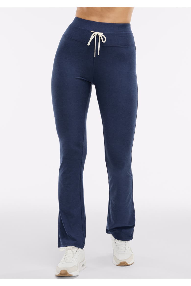 Dreamblend High Rise Flared Legging, Main, color, Deep Navy