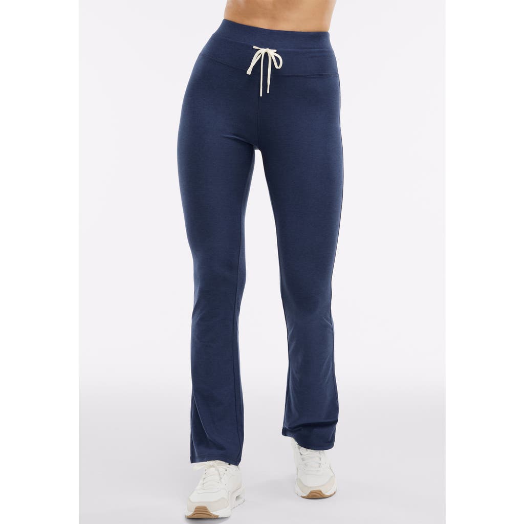 Peloton Dreamblend High Rise Flared Legging In Blue