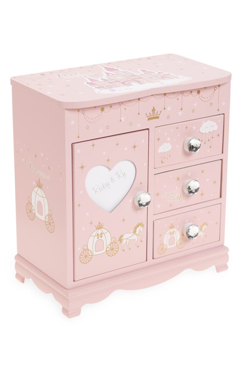 Ruby & Ry Princess Jewelry Box, Main, color, Pink
