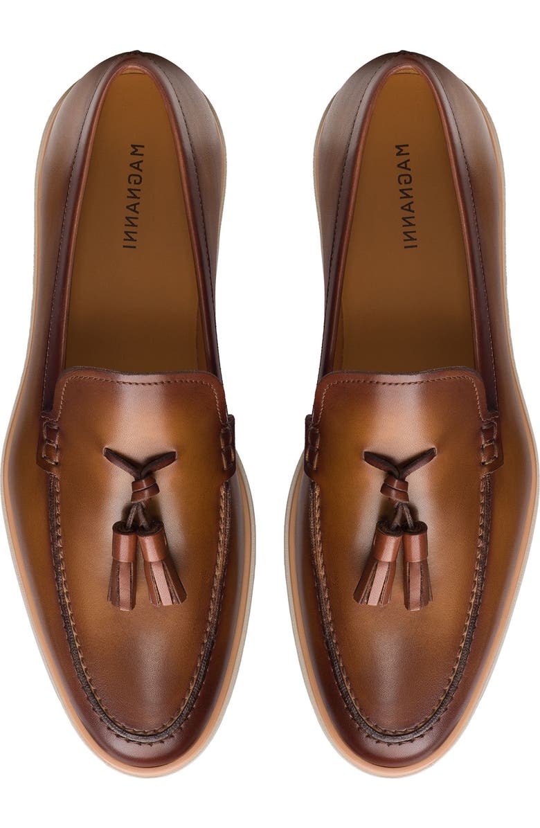 Magnanni Lalo Tassel Loafer, Alternate, color,
