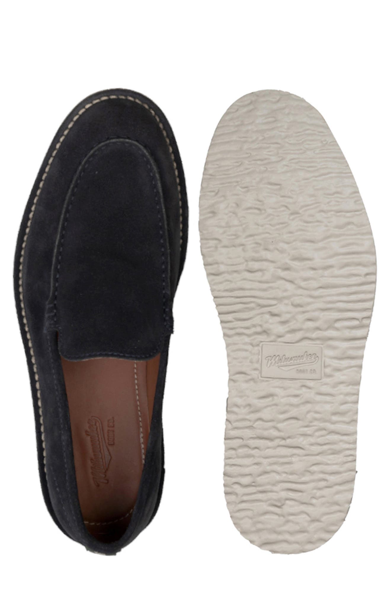 Mitchell Penny Loafer, Alternate, color, NAVY