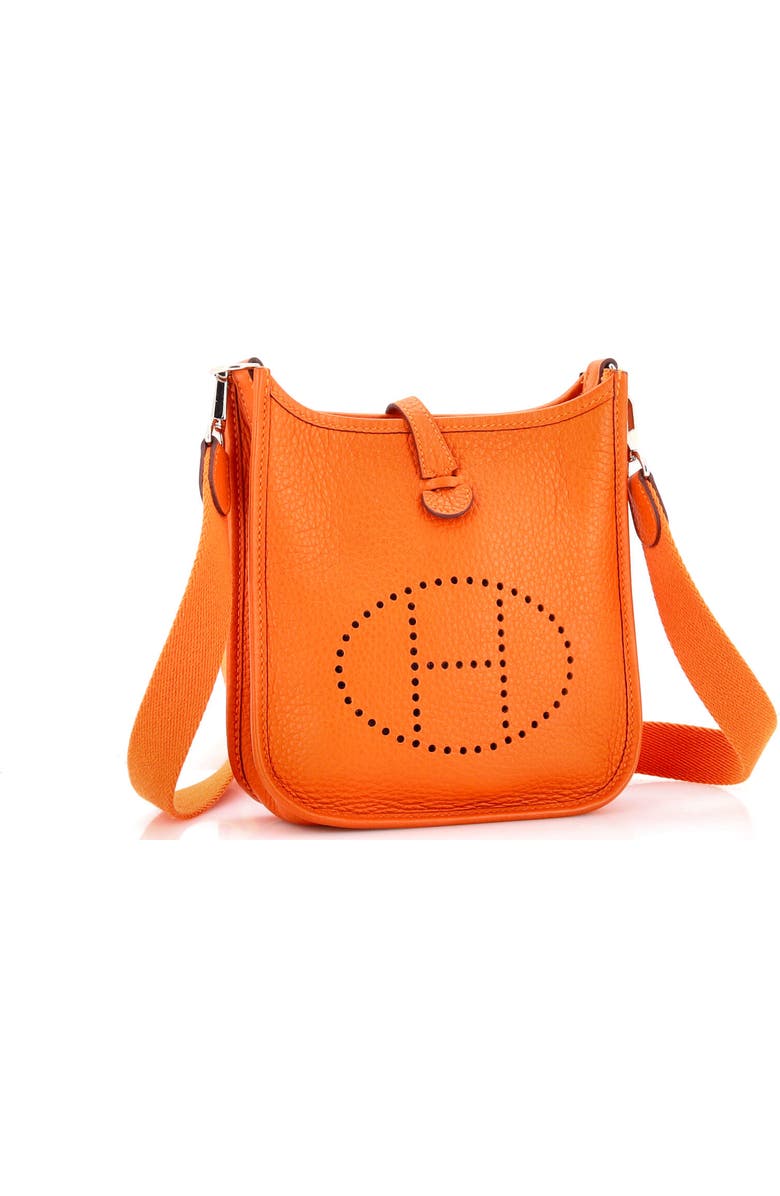 Pre-Owned Hermes Evelyne Bag Gen III Clemence TPM, Alternate, color, Orange H
