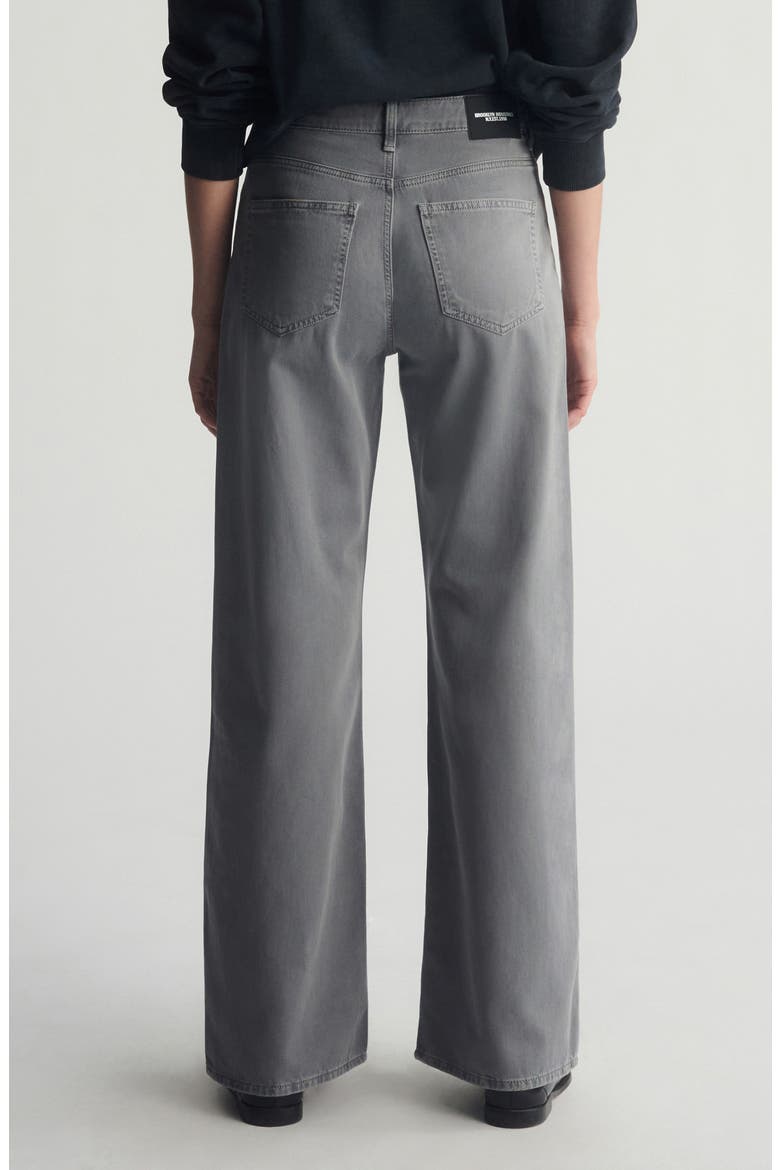 High Waist Wide Leg Jeans, Alternate, color, QUIET SHADE