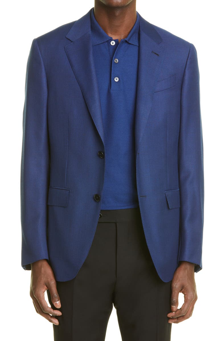 ZEGNA Achillfarm Milano Easy Fit Wool Blazer, Main, color,