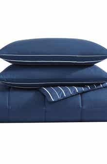 Nautica Longdale Stripe Comforter & Sham Set