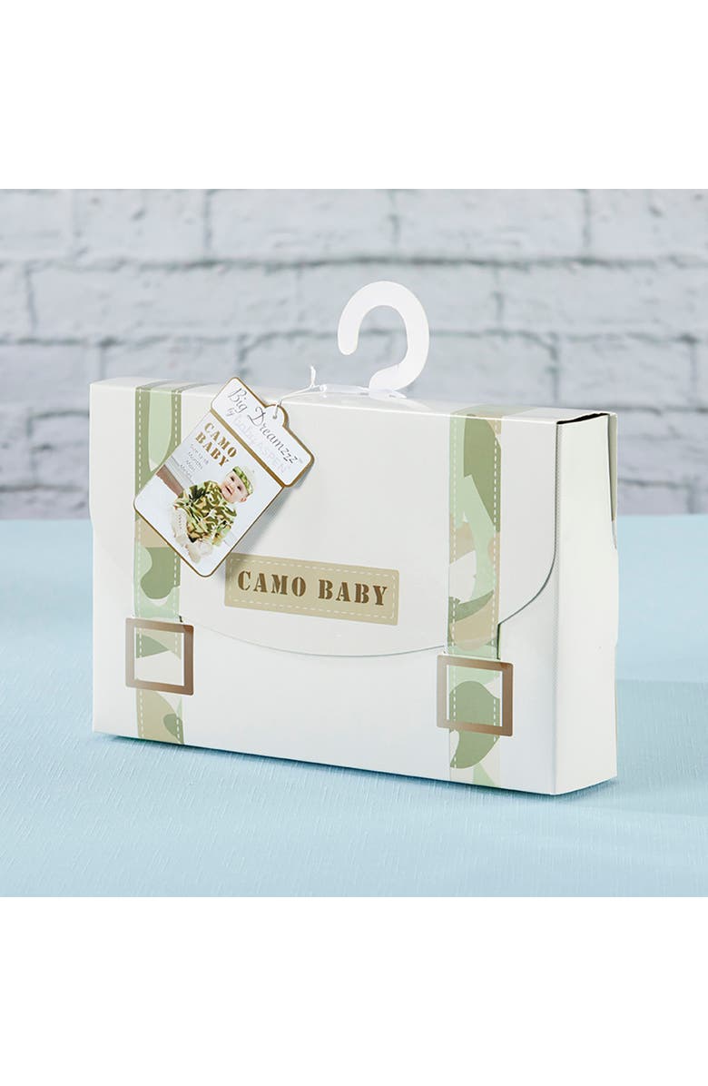 Baby Aspen Big Dreamzzz Camo 2-Piece Cotton Sleeper Gift Set, Alternate, color, Green