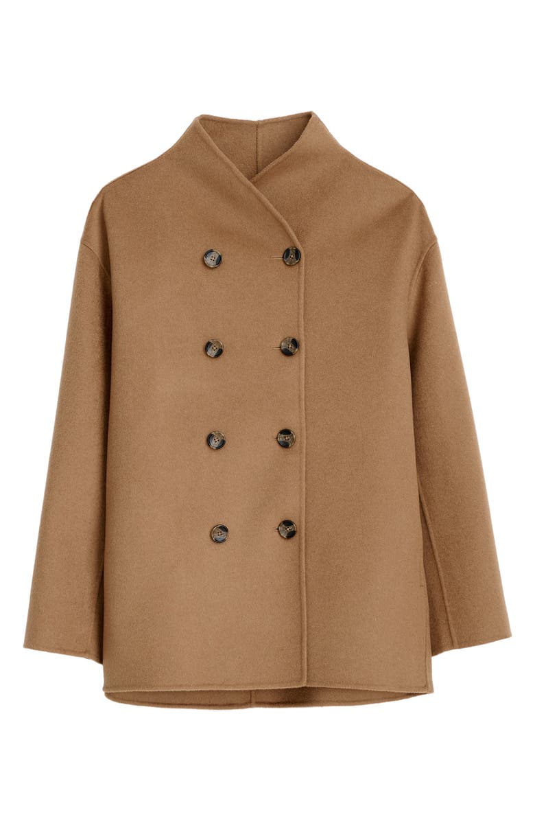Alex Mill Sophia Wool Blend Coat, Alternate, color, Camel