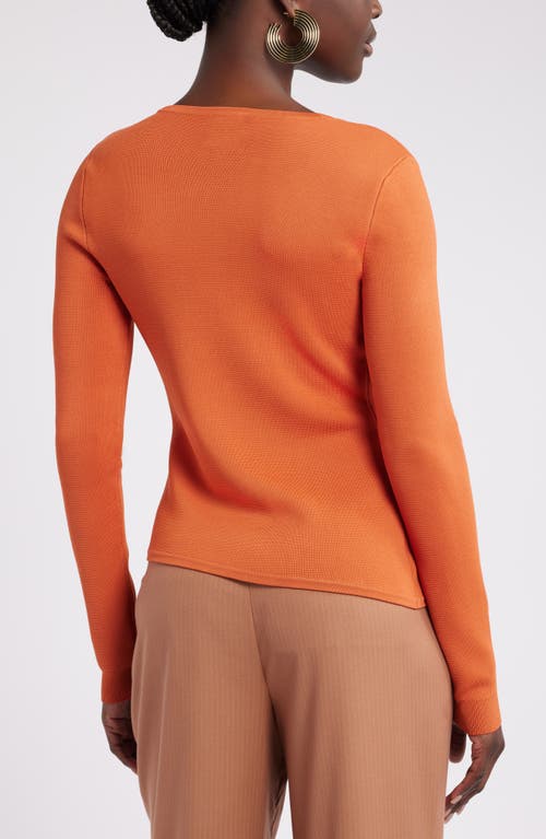 Nordstrom X Harlem's Fashion Row House Of Aama Uptown Cardigan In Orange