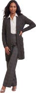 Jessica London Cable Duster Sweater (plus)