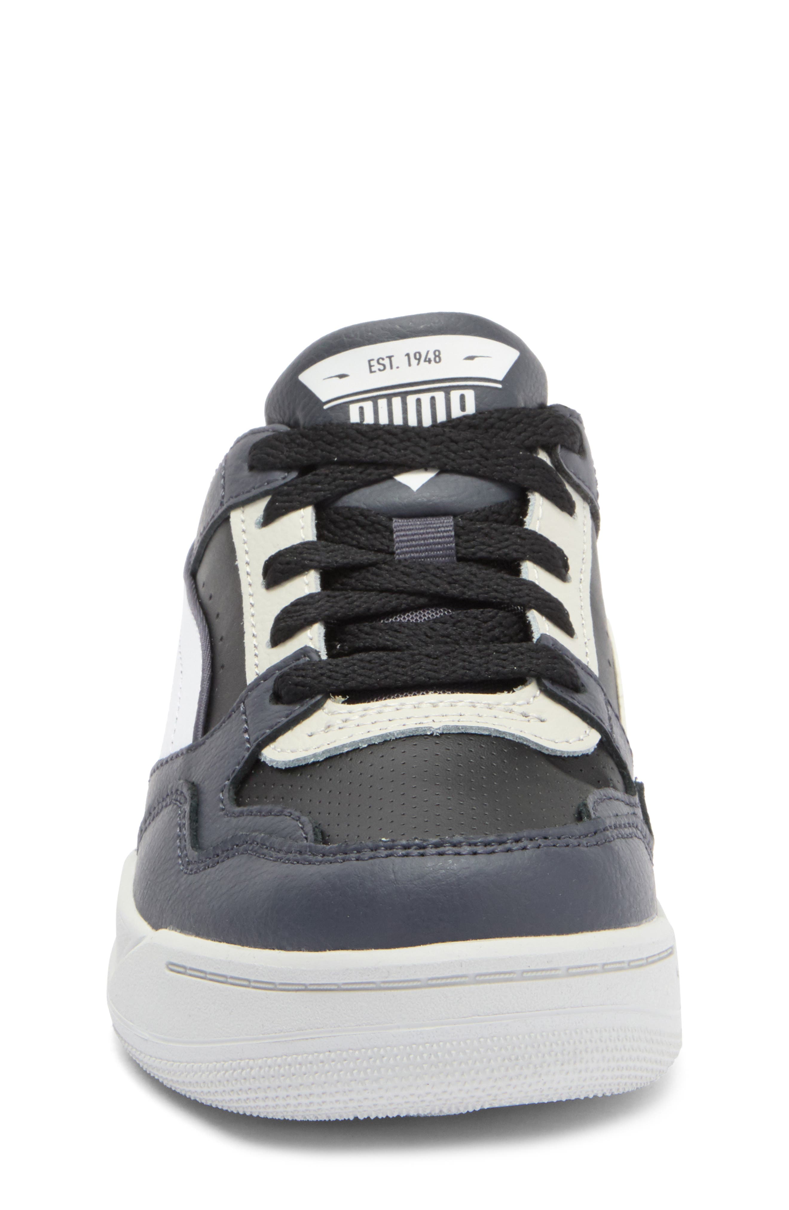 PUMA Kids' Rebound Retro Sneaker, Alternate, color, Galactic Gray-Puma White-Black