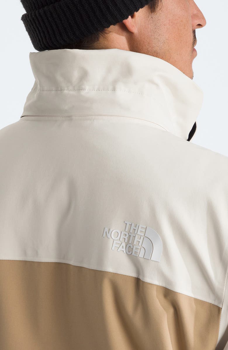 The North Face Snowsquall Insulated Jacket, Alternate, color, White Dune/ Khaki Stone/ Black