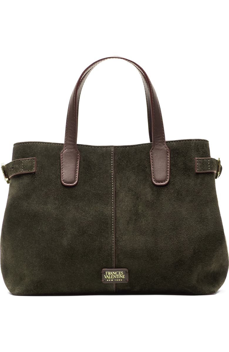 Frances Valentine Amalie Suede Tote, Main, color,