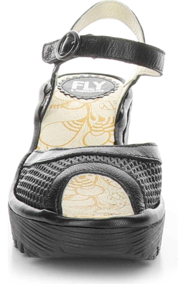 Fly London Yans Wedge Sandal, Alternate, color,