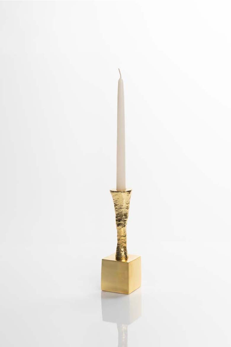 Nest Candle Holder, Alternate, color, Gold