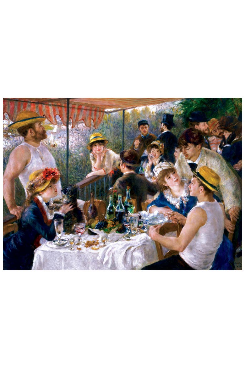 Luncheon of Boating Party 1000pc Puzzle, Alternate, color, Multicolor