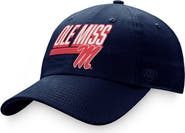 TOP OF THE WORLD Men's Top of the World Navy Ole Miss Rebels Slice Adjustable Hat