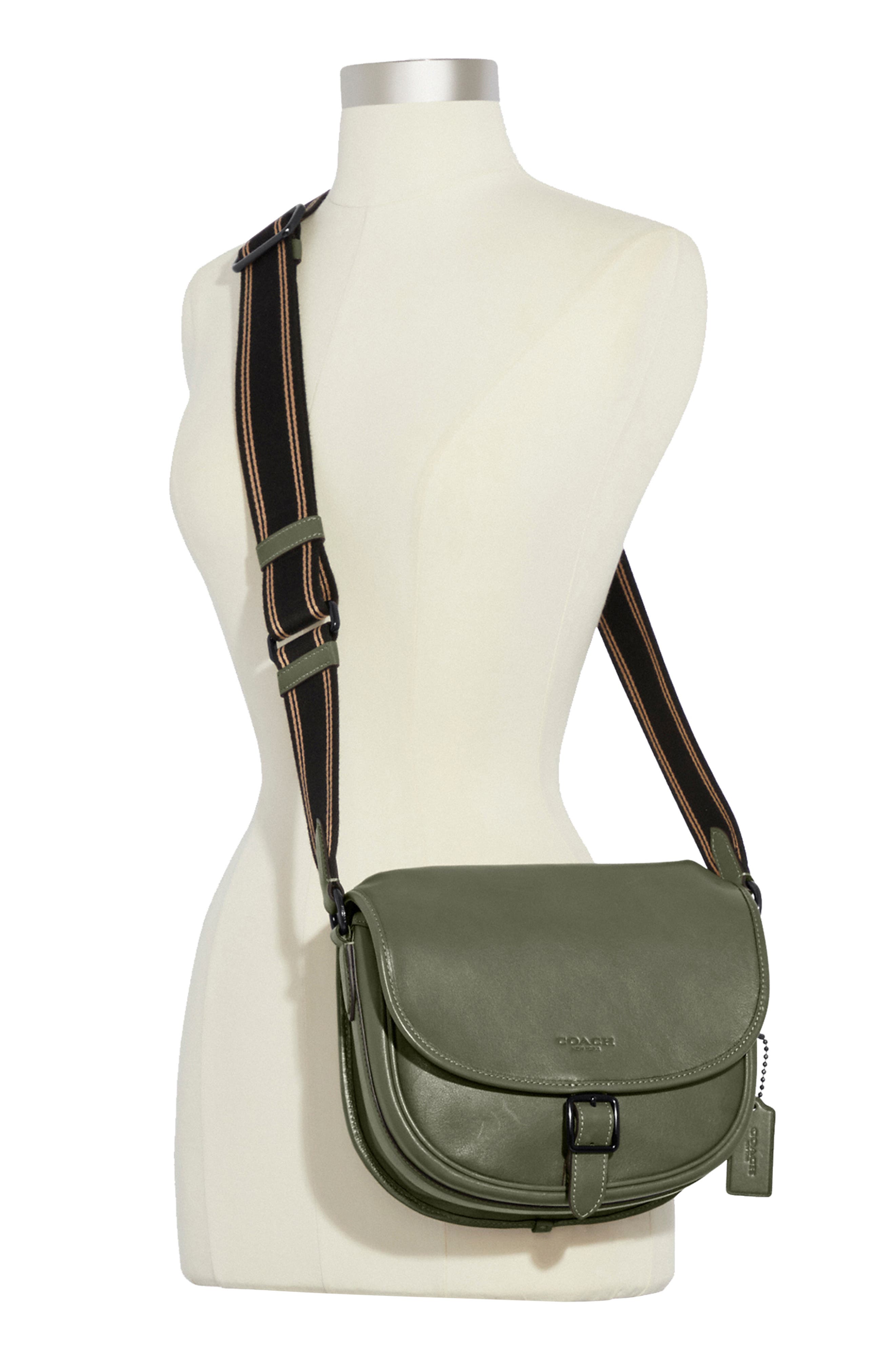 COACH Hitch Leather Crossbody Bag, Alternate, color, 