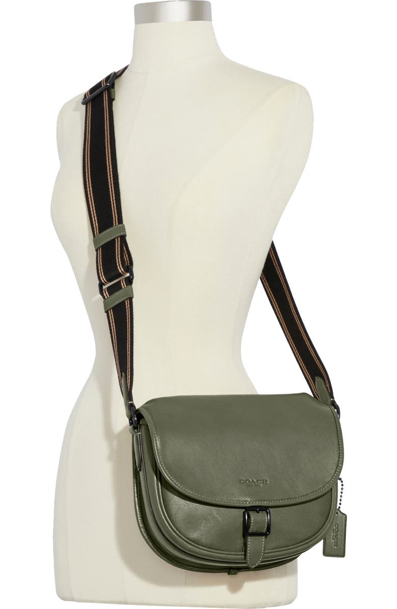 COACH Hitch Leather Crossbody Bag, Alternate, color,