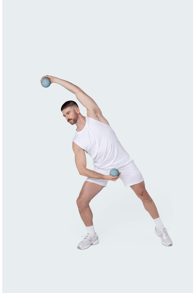 The Power Ball Weighted Fitness Ball, Alternate, color, Sea