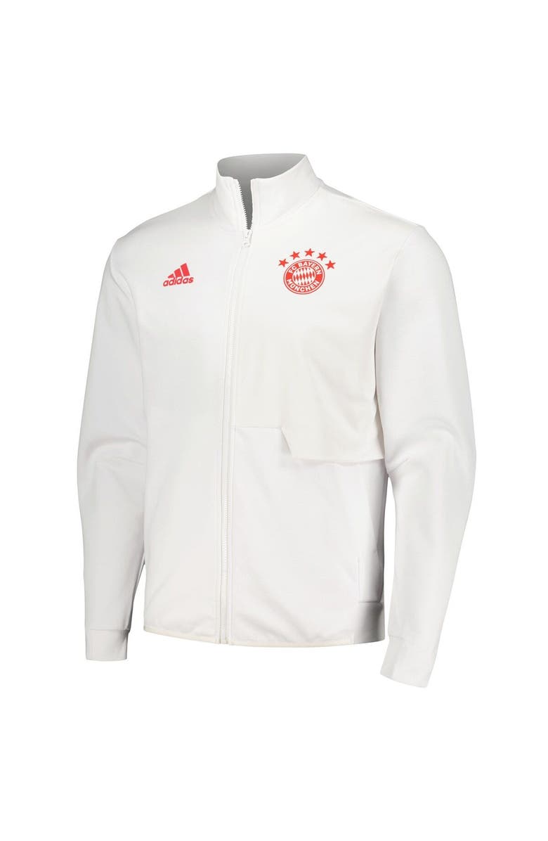 adidas Men's adidas White Bayern Munich 2023/24 Anthem Full-Zip Jacket, Alternate, color, White