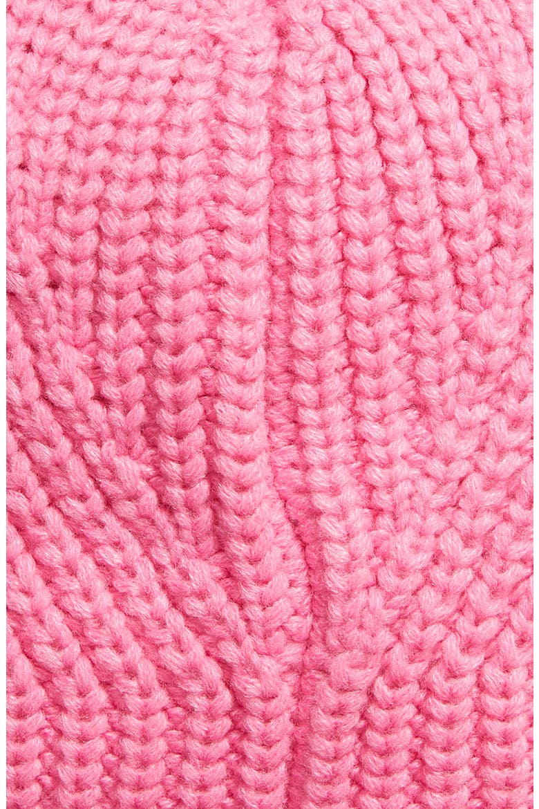 Traveling Rib Beanie, Alternate, color, PUNCH