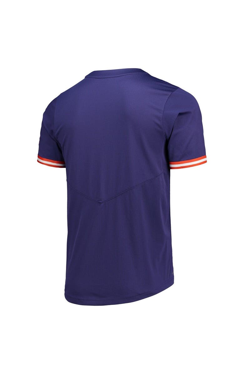 Nike Men's Nike Purple Clemson Tigers Replica Baseball Jersey, Alternate, color, Purple