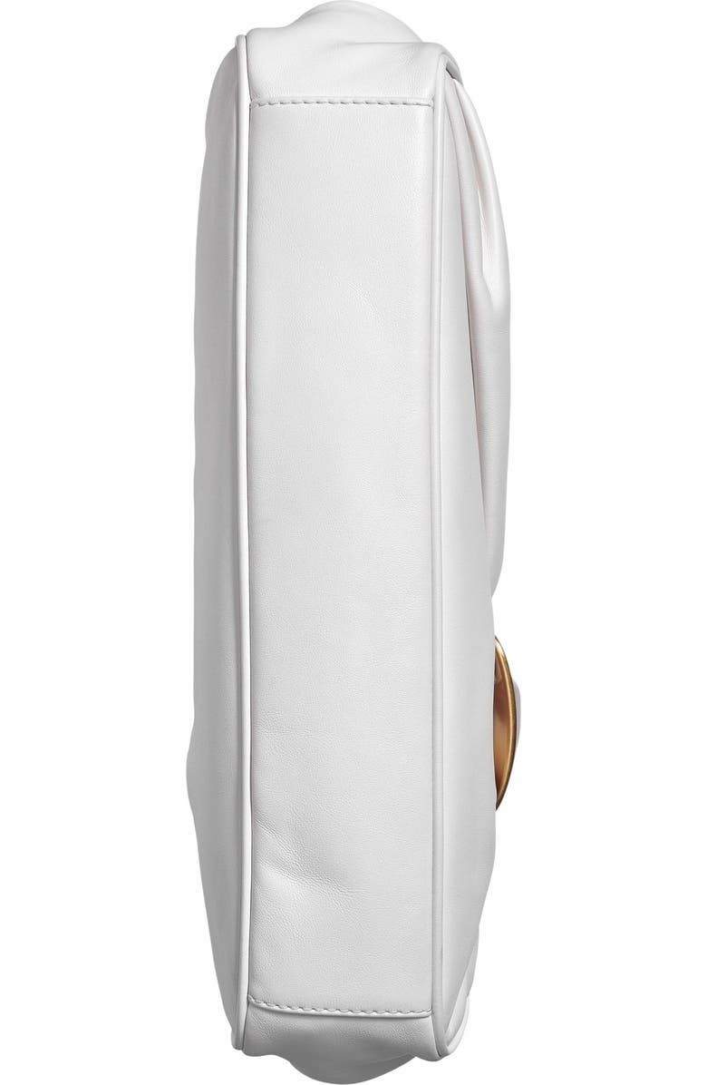 Donna Karan New York Bella Clutch, Alternate, color, Brilliant White