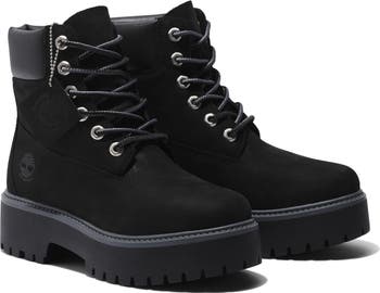 Timberland Stone Street 6-Inch Waterproof Lace-Up Leather Boot
