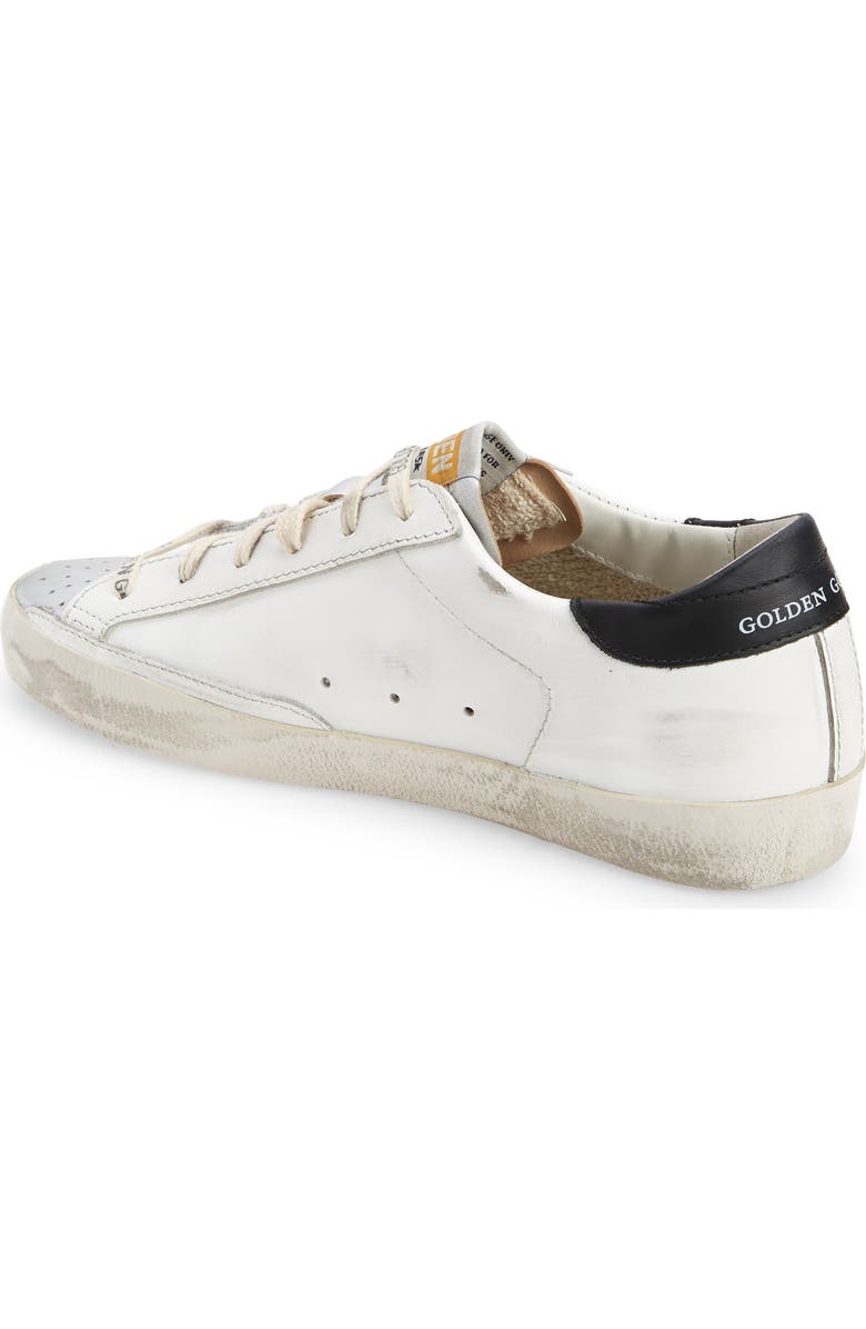 Golden Goose Super-Star Low Top Sneaker, Alternate, color, White/ Taupe