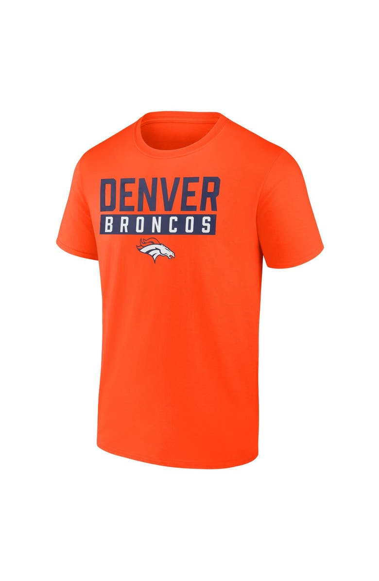 FANATICS Men's Fanatics Orange Denver Broncos T-Shirt, Alternate, color,