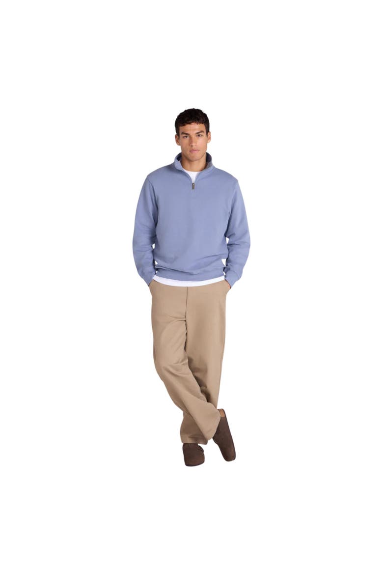 Sid Half Zip Sweatshirt, Alternate, color, Blue