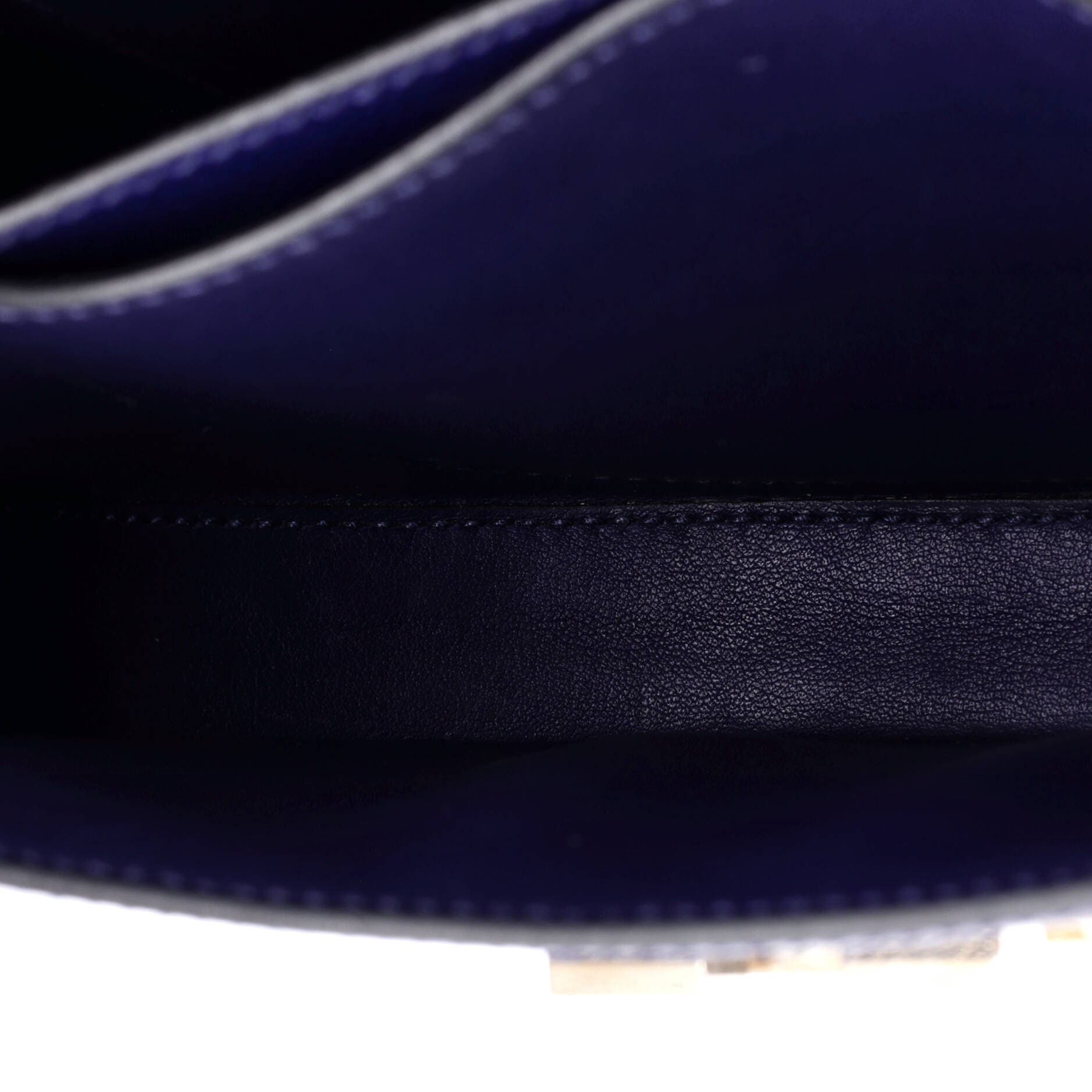 Pre-Owned Hermes Mosaique au 24 Bag Epsom 17, Alternate, color, Bleu Encre