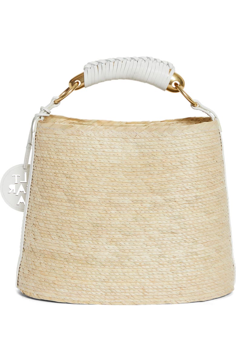 Altuzarra Mini Watermill Straw Handbag, Alternate, color,