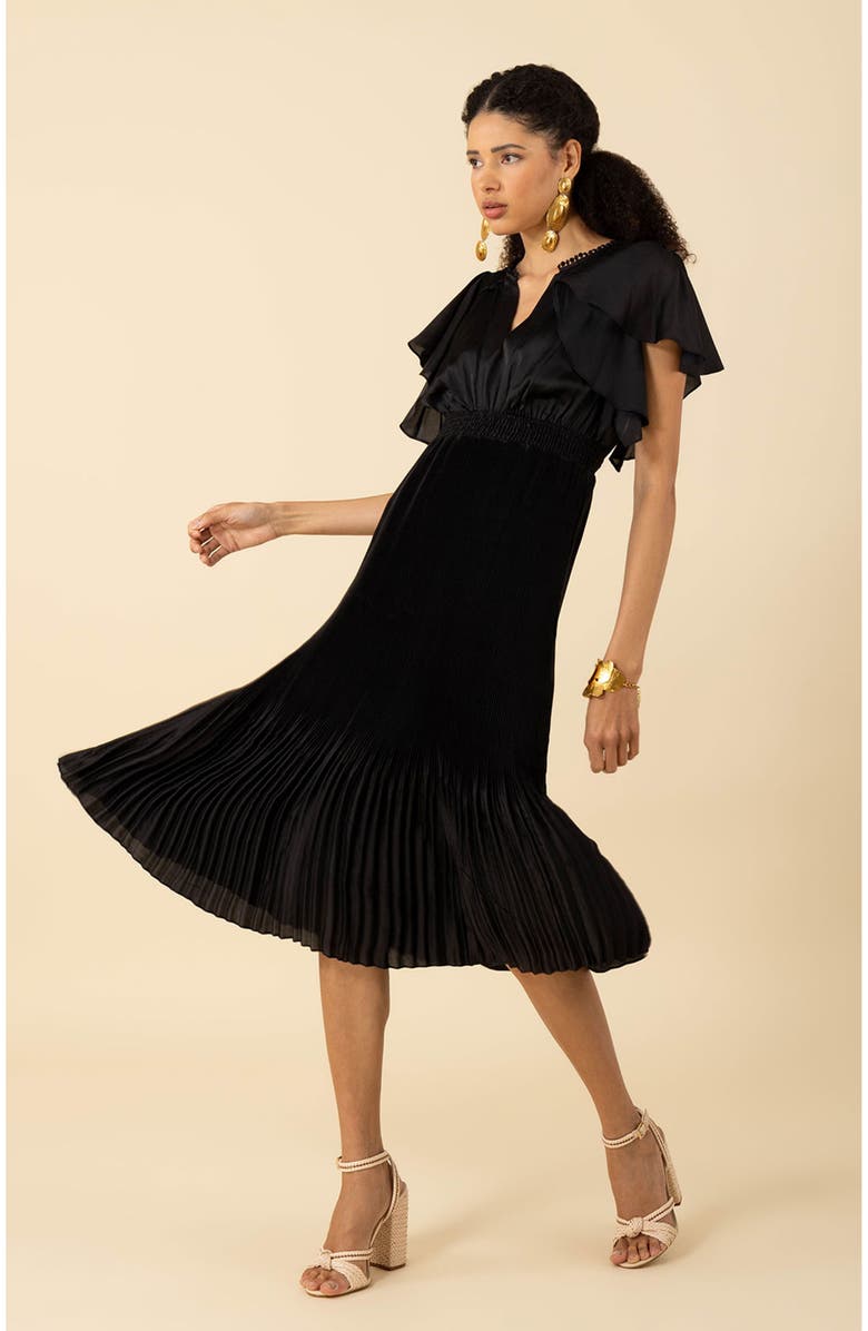 Hale Bob Della Solid Maxi Dress, Alternate, color,
