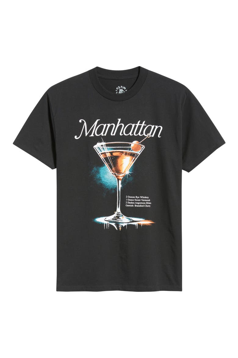 Manhattan T-Shirt, Alternate, color, BLACK