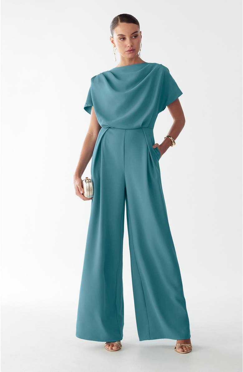 BWLDR Tina Jumpsuit, Alternate, color, Marine Blue
