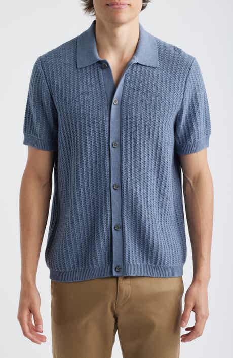 Short Sleeve Cashmere & Cotton Cardigan