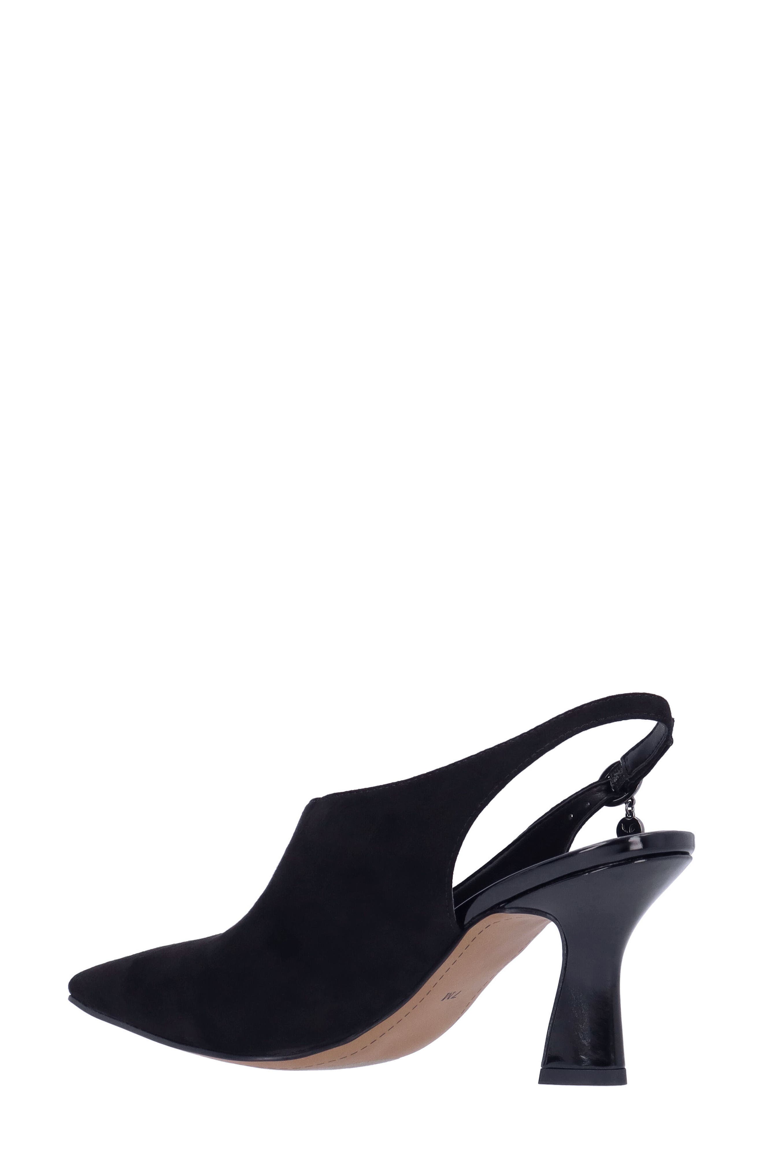 J. Reneé Prissy Slingback Pump, Alternate, color, Black