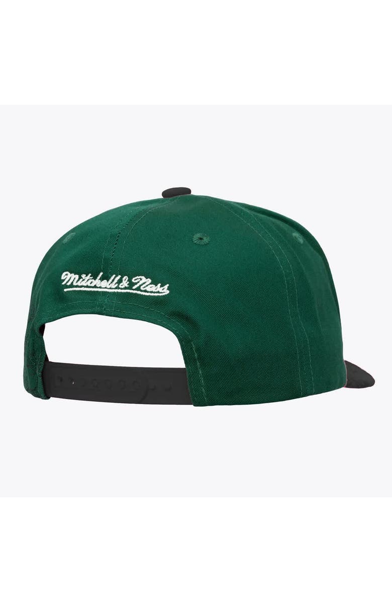 Mitchell & Ness Green/Black Dallas Stars May Flowers Pro Crown Adjustable Hat, Alternate, color, Green