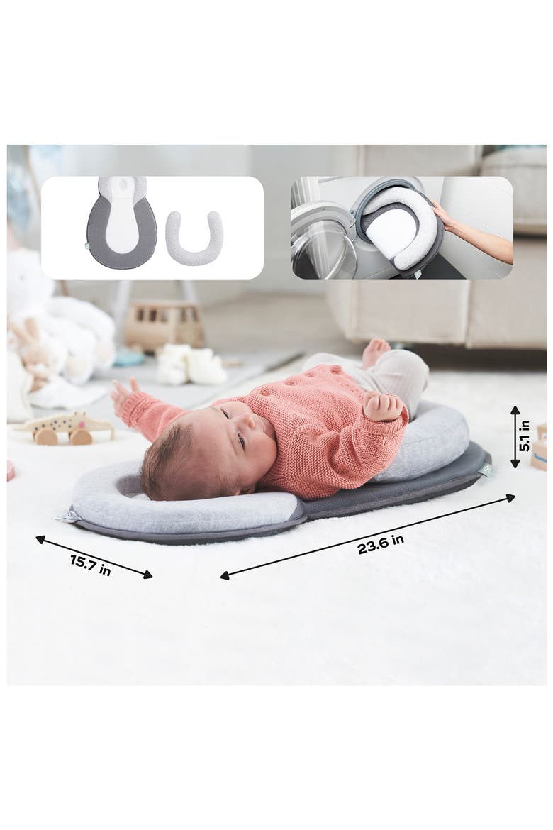 Socosy Premium Baby Lounger, Alternate, color, SMOKEY
