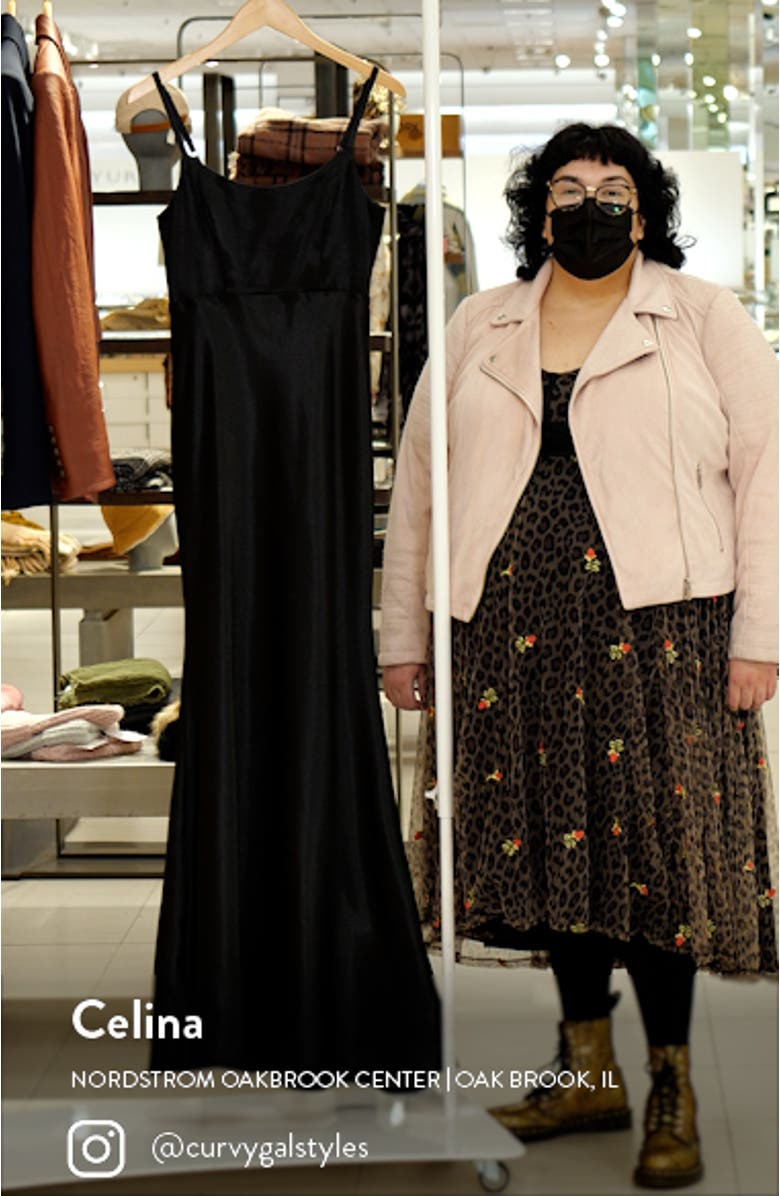 Make You Shine Satin Evening Dress, sales video thumbnail