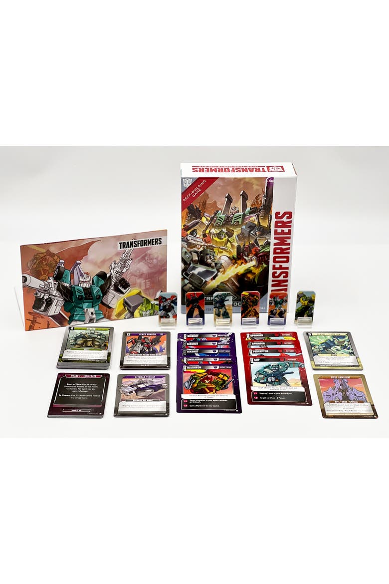Transformers Deckbuilding Game Infiltration Protocol Expansion 14+, Alternate, color, Multicolored