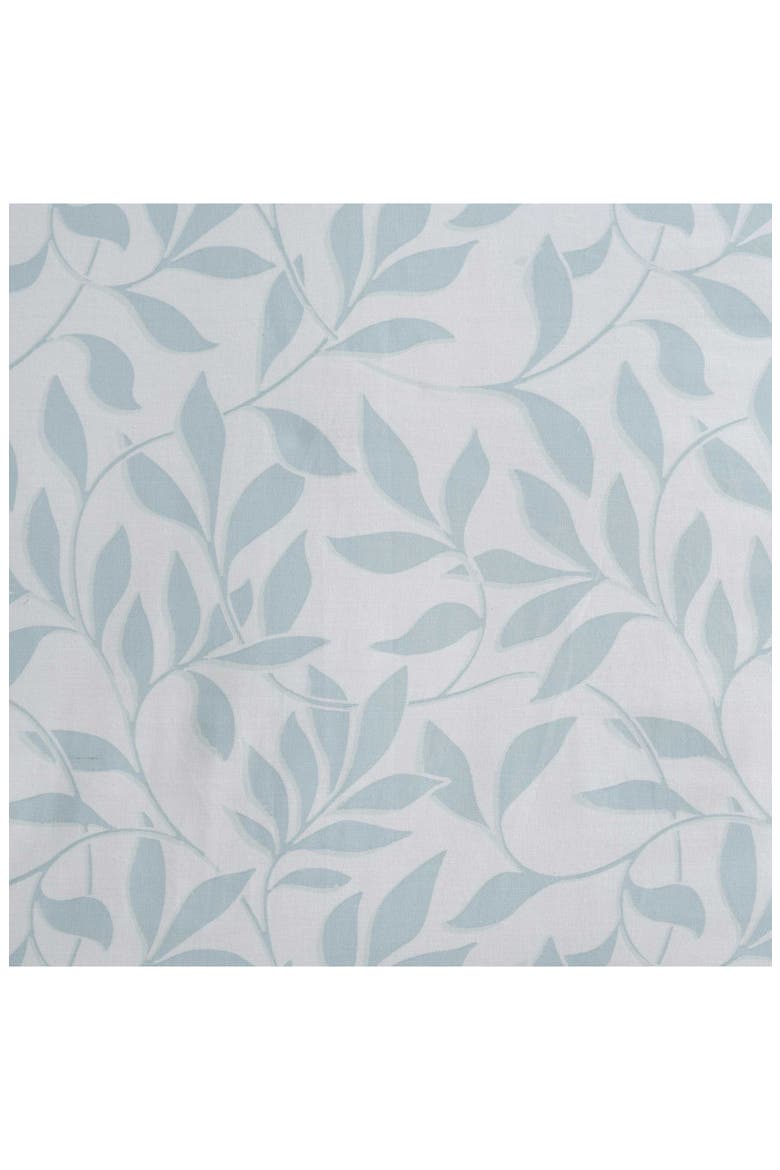 Copper Vines Reversible Cotton Duvet Set, Alternate, color, WHITE/ WINTER BLUE