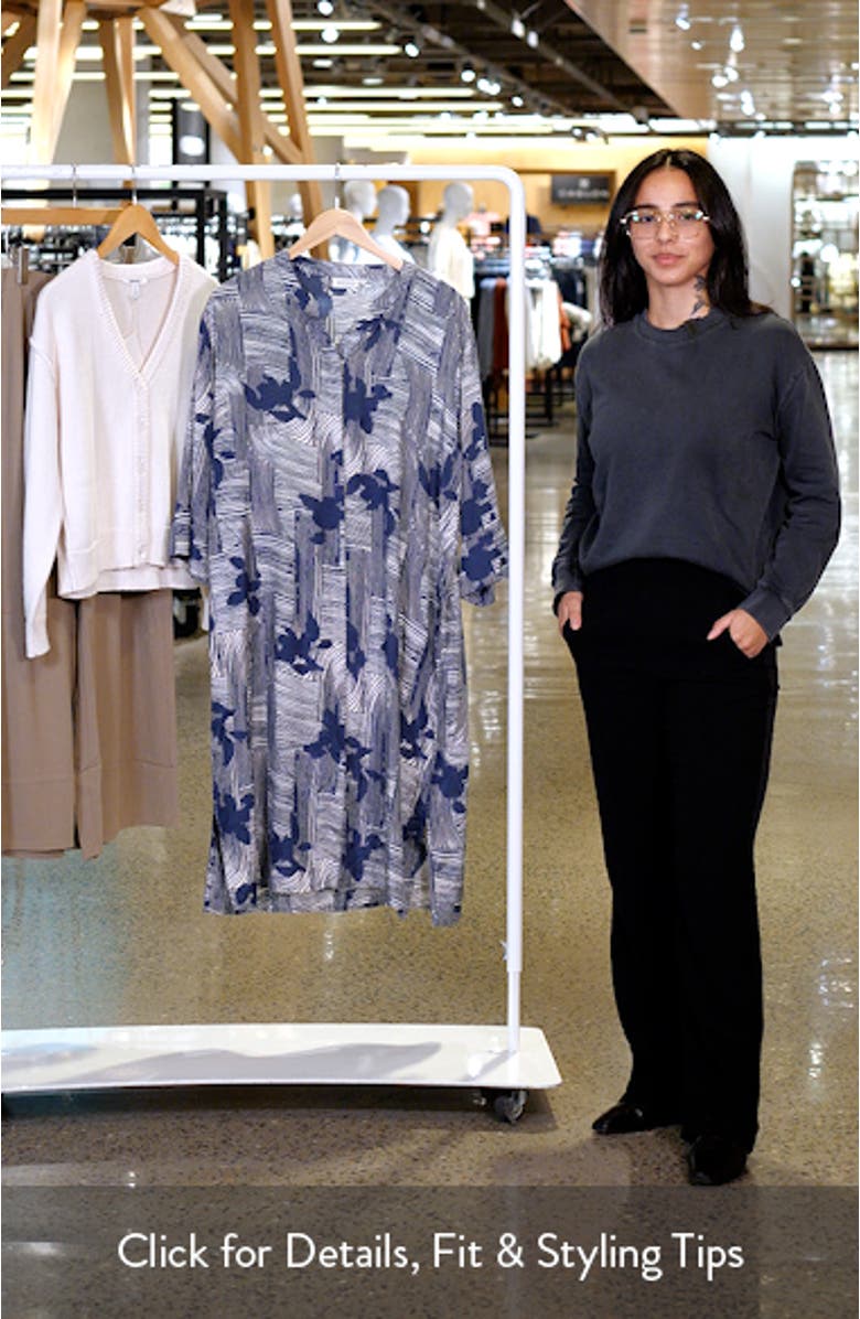 Nimes Relaxed Fit Shirtdress, sales video thumbnail