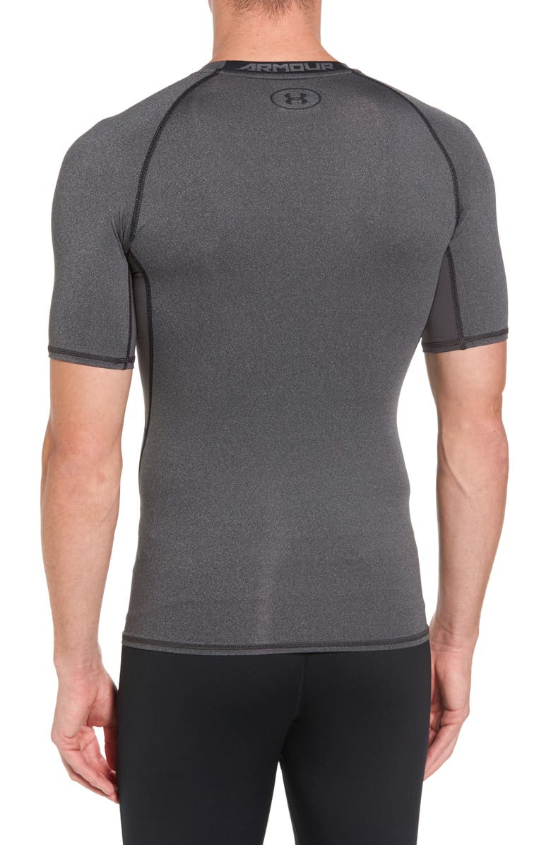 Under Armour HeatGear<sup>®</sup> Compression Fit T-Shirt, Alternate, color,