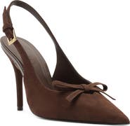 Arezzo Bowie Slingback Pointed Toe Pump