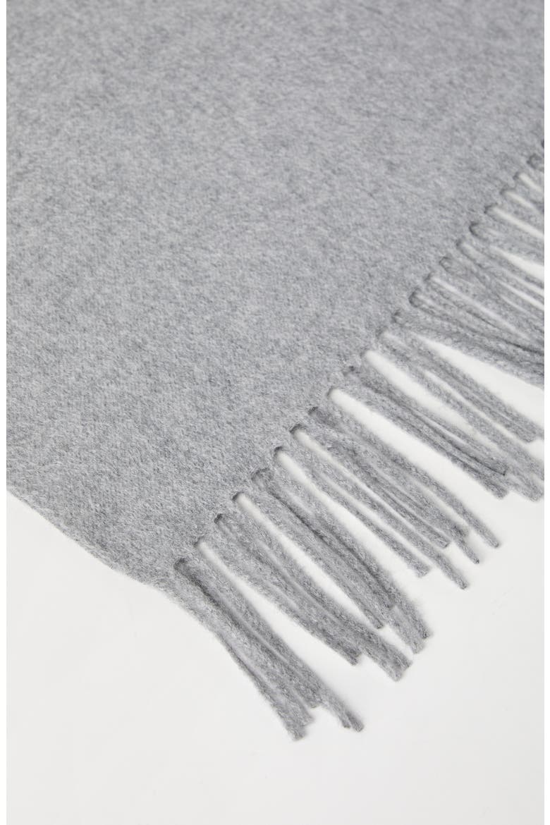 Double knit scarf, Alternate, color, Medium Grey