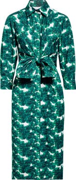 Max Mara Maremma Cotton Poplin Shirtdress