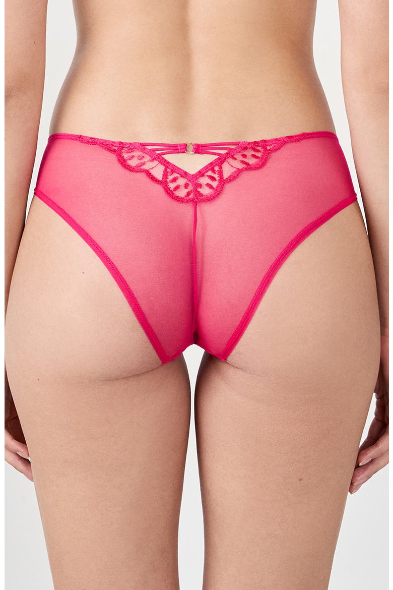 Nayade Hipster Panties, Alternate, color, PETUNIA